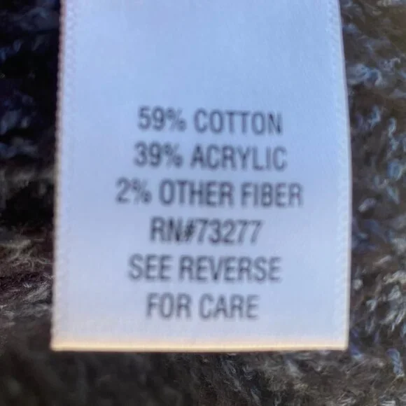 Women's Croft & Barrow Waterfall Cozy Sweater Size Large - Picture 10 of 11